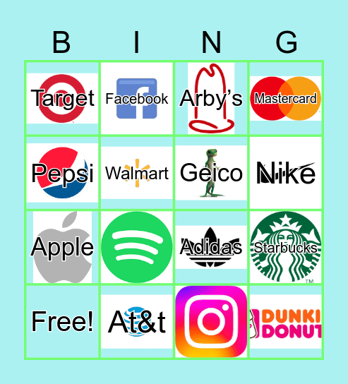 Logo Bingo Card