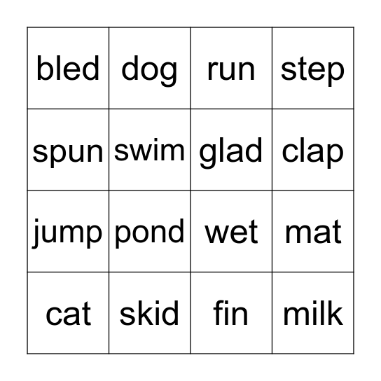 Thanksgiving bingo Card