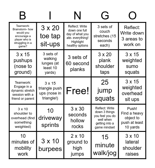 DE Heart Bingo- Board 1 Bingo Card