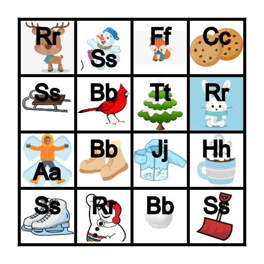 Carnaval d'hiver Bingo Card