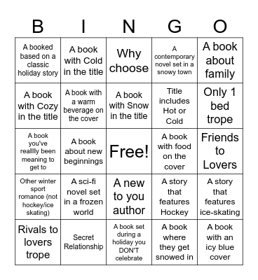 Winter '25 Uhmegaverse Bingo Card