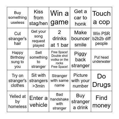 James' Birthday Bingo II Bingo Card