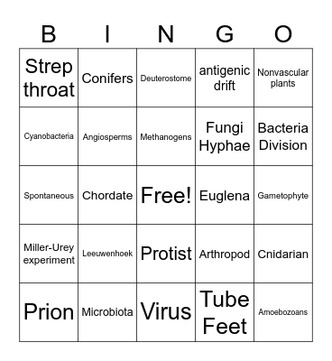 Ending Chapters Bingo Card
