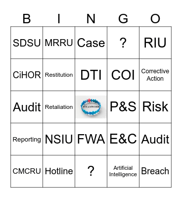 INVESTIGATIONS TEAM ALL HANDS_2025 Bingo Card