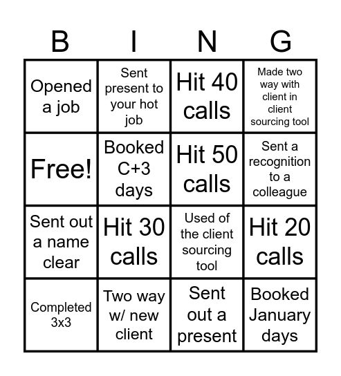 GRATITUDE BINGO -CR Bingo Card