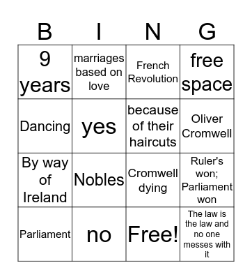 Text 3 and 4 Bingo Card