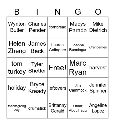 Audit Blessings Bingo Card