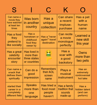 Bingo, but make it mdg. Bingo Card