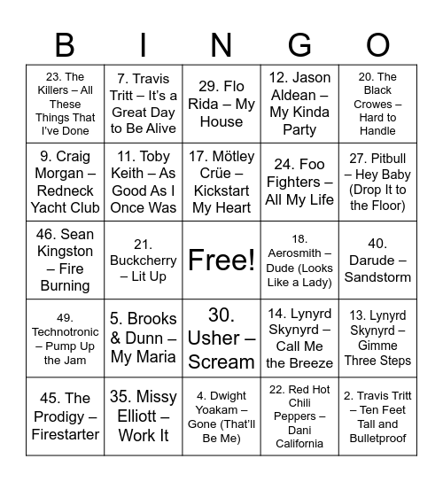 Bodine's 11 20 v2 Bingo Card