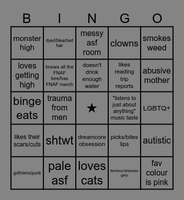 are we twins? Bingo Card