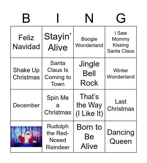 DisGU - Julefrokost Bingo Card