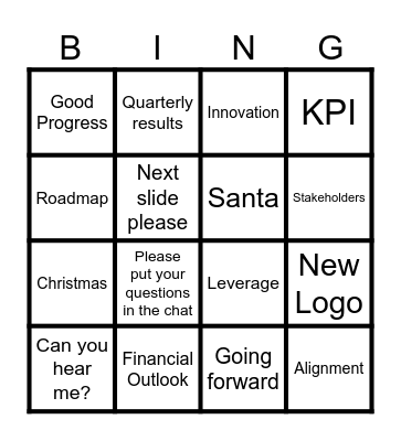 OFFICE Bingo Card
