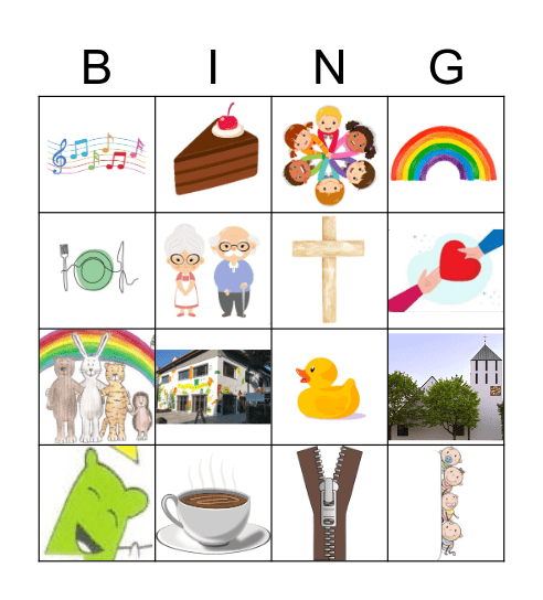 Familienhaus der Christuskirche Bingo Card