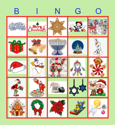 FINANCIAL MGMT CHRISTMAS 2025 Bingo Card