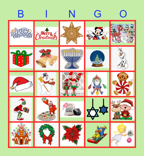 FINANCIAL MGMT CHRISTMAS 2025 Bingo Card