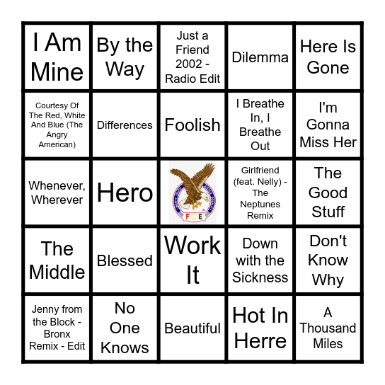 23 Bingo Card