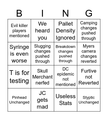Pretty good... job so far Bingo Card