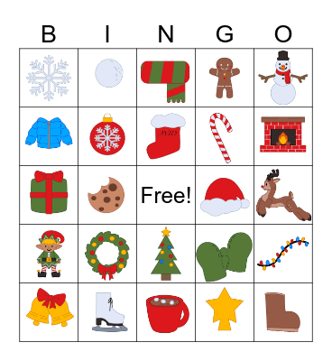 Holiday Bingo Card