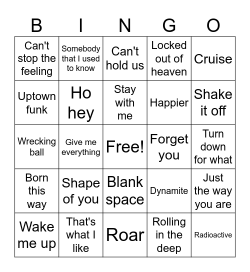 Game 3-12/3/25 Bingo Card
