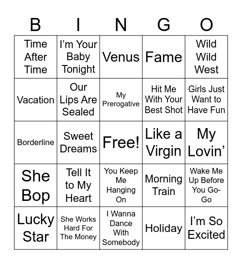 $$$—-BINGO—-$$$ Bingo Card