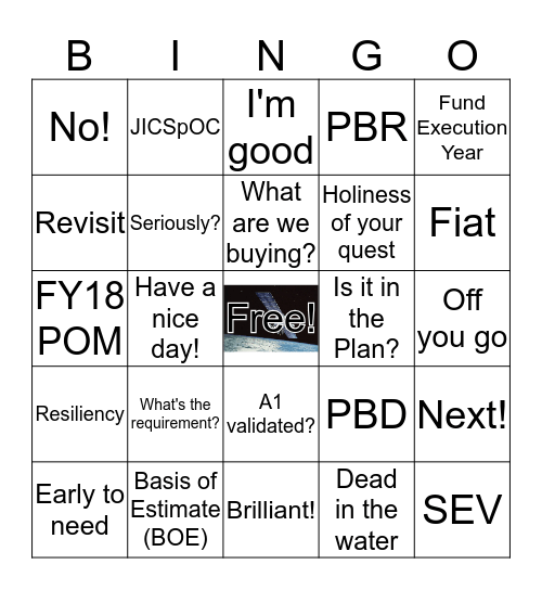 FY19 POM  Bingo Card