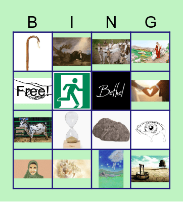Jacobs Leven Bingo Card