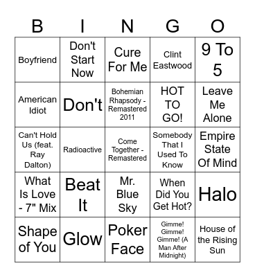 Frivillig fest Bingo Card