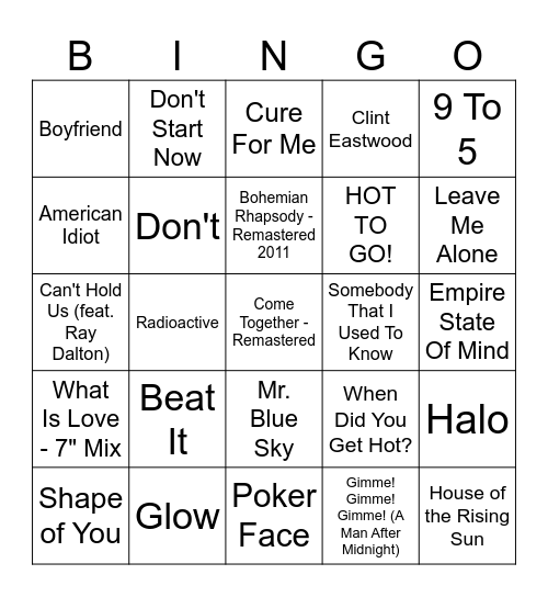 Frivillig fest Bingo Card