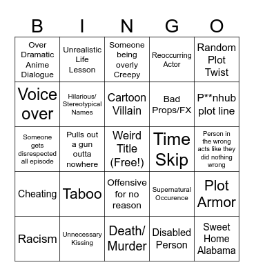 Tomorrow's Teachings Bingo Card
