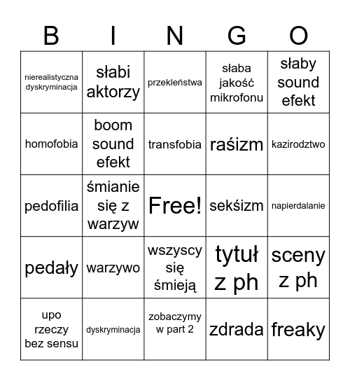 tommorows teachings Bingo Card