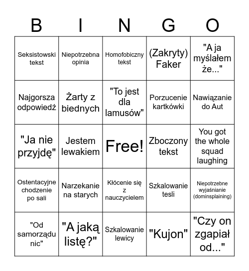 DominBingo Card