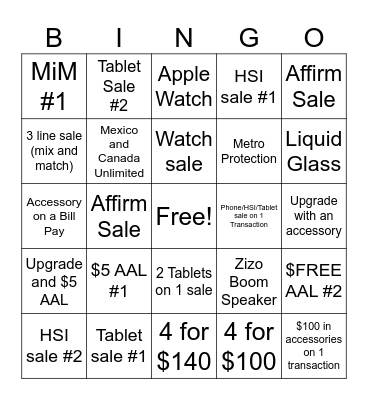 Central Alabama Bingo- Thanksgiving! Bingo Card