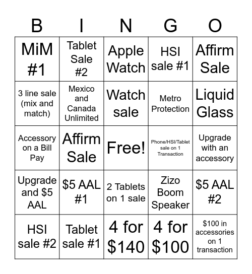 Central Alabama Bingo- Thanksgiving! Bingo Card