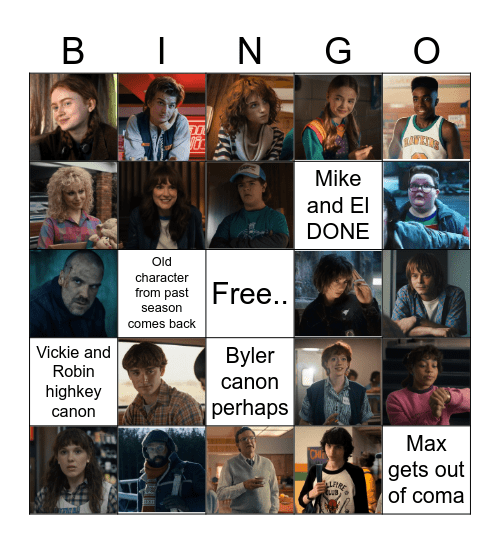 bbbbingo Card