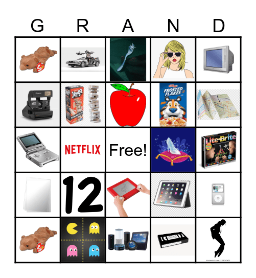 GRAND GATHERING Bingo Card