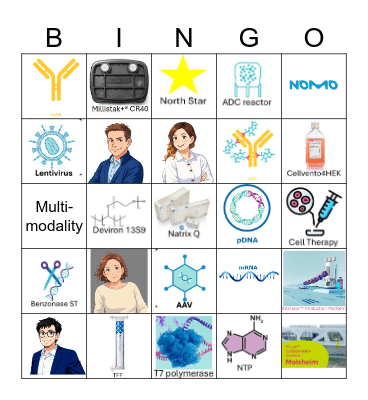 NoMo Bingo Card