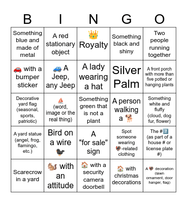 Thanksgiving 🦃 Bingo Card