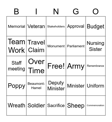 CPE Christmas Bingo Card