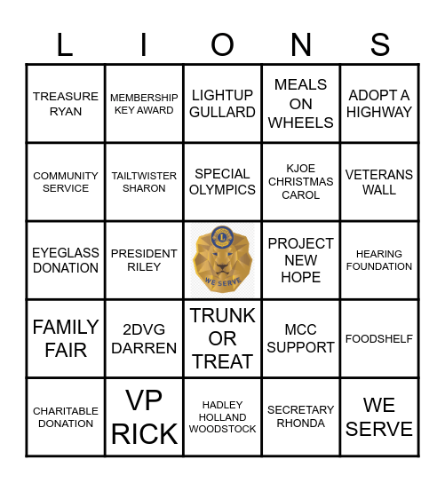 CHRISTMAS BINGO Card