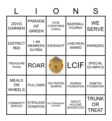 CHRISTMAS BINGO Card