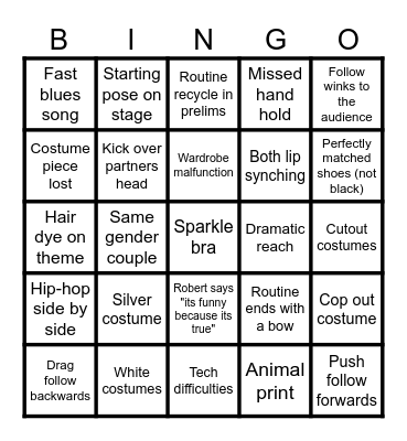THE OPEN 2026 Bingo Card