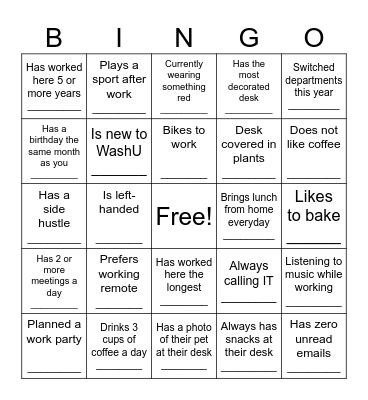 Thanksgiving 2025 Bingo Card