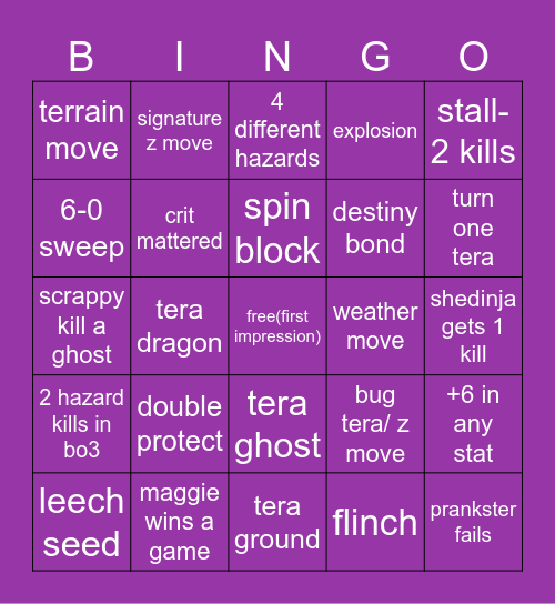 hallowing my ween Bingo Card