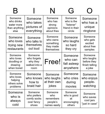 Dayspring Bingo Card