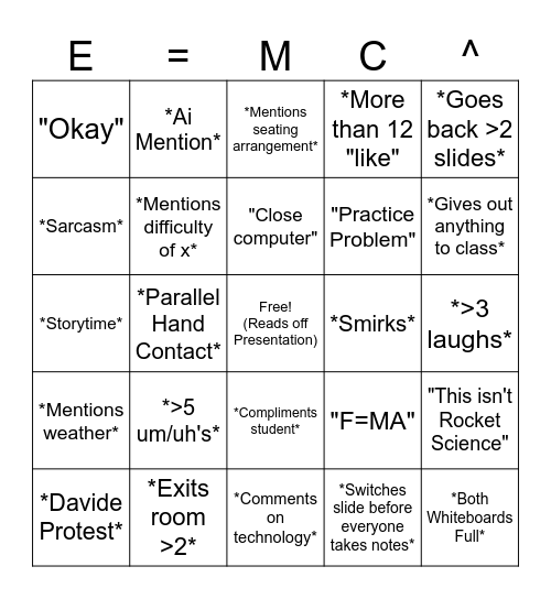 Mrs. Fox Bingo Vol. 2 Bingo Card