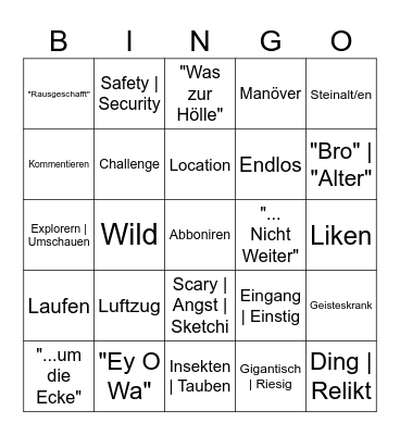 Roofless Tv 2025 V2 Bingo Card