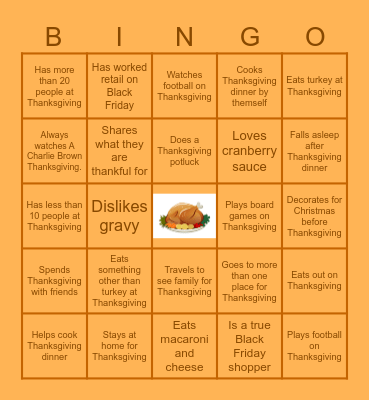 Find Someone Who... Bingo Card