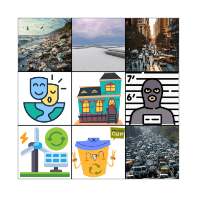 Collocation Bingo‎ Bingo Card