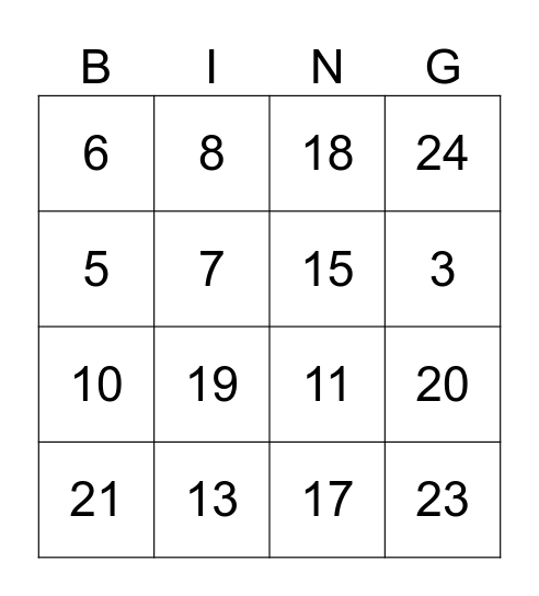 морський бій Bingo Card