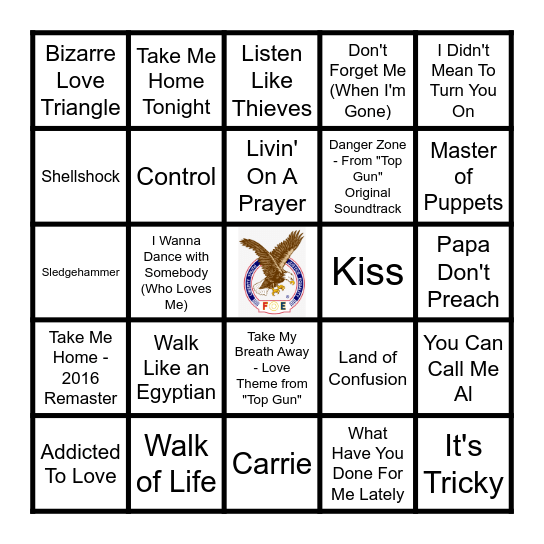 39 Bingo Card
